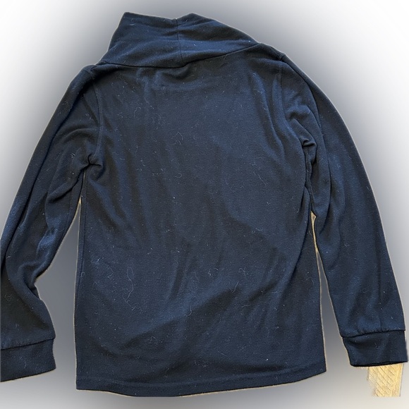 Nightmare Before Christmas Sally Cowl Neck Black Sweater Size XS - Picture 3 of 5